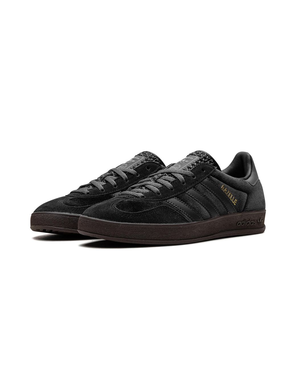 Adidas Black Gazelle Indoor Velvet" Ji2712"