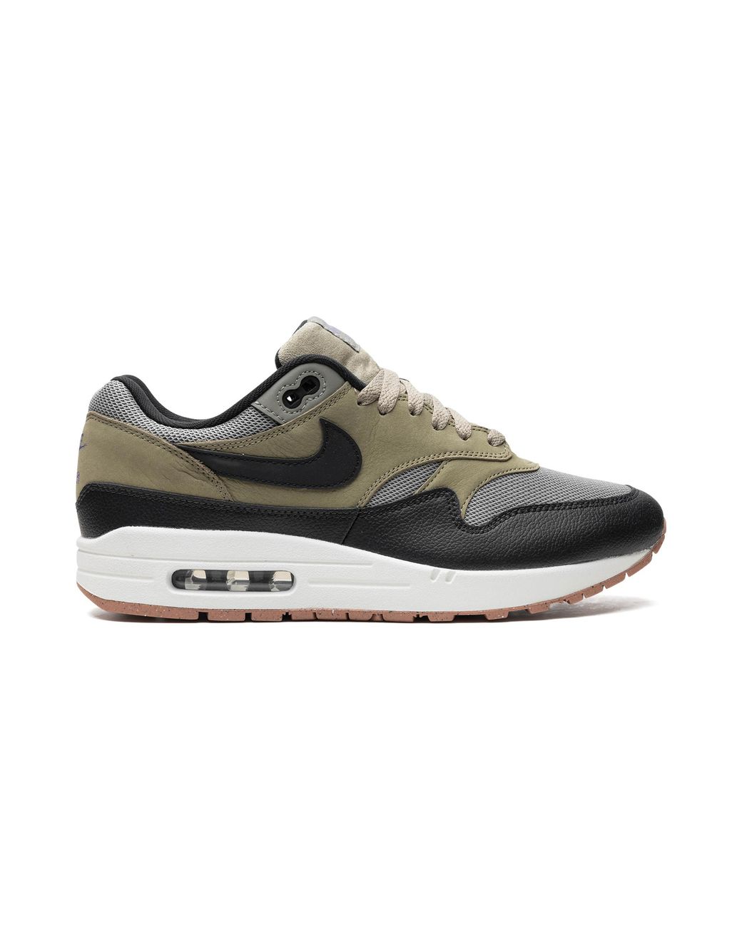 Nike Black Air Max 1 "Dark Stucco" Fb9660 003" for men