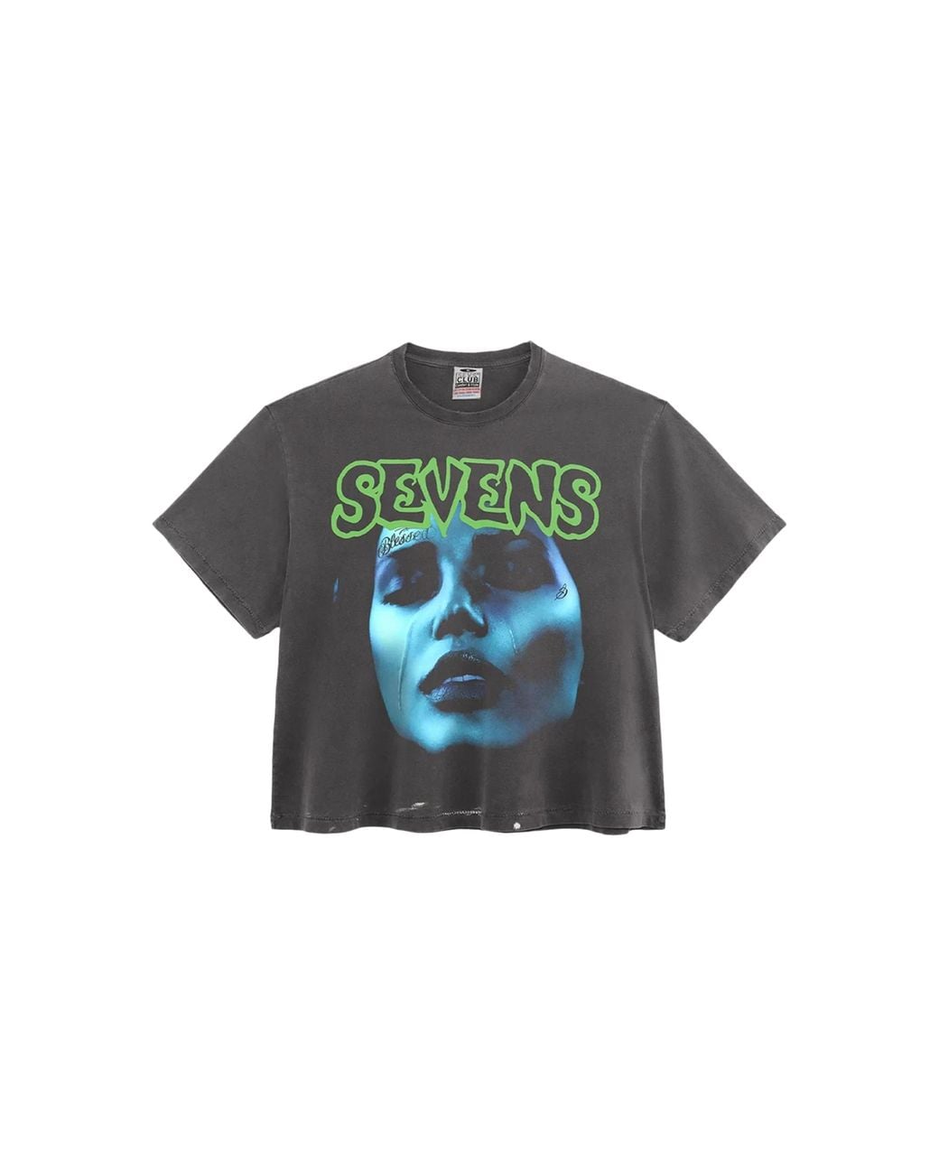 Triple Sevens Black Tears T-Shirt Ts7081" for men