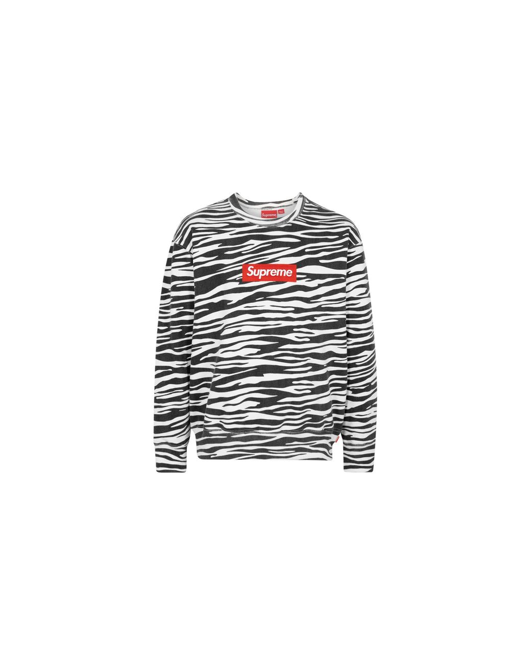 Supreme Black Box Logo Crewneck "Fw22" Su12500"