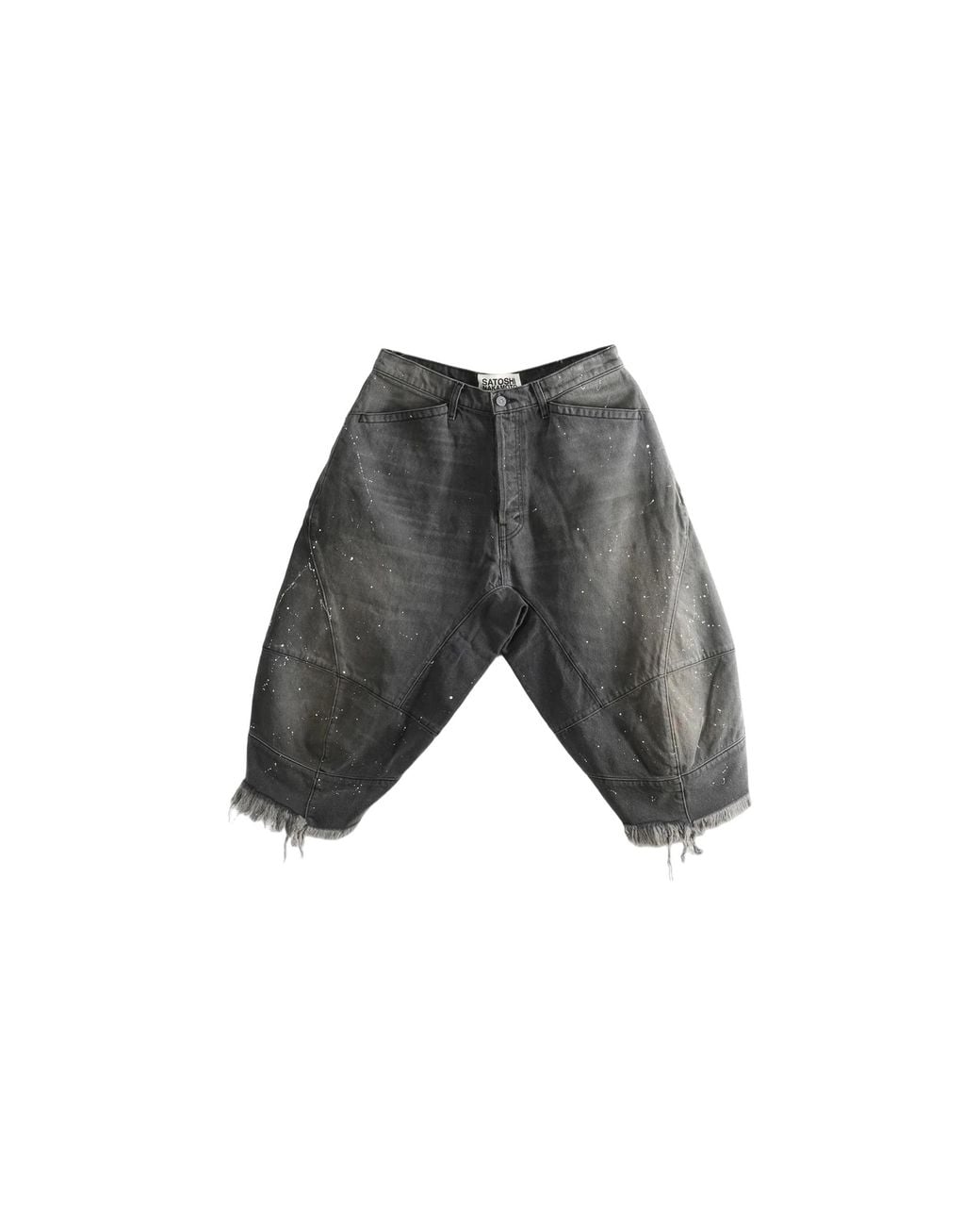 Satoshi Nakamoto Black Acid Rain Short Sat085" for men