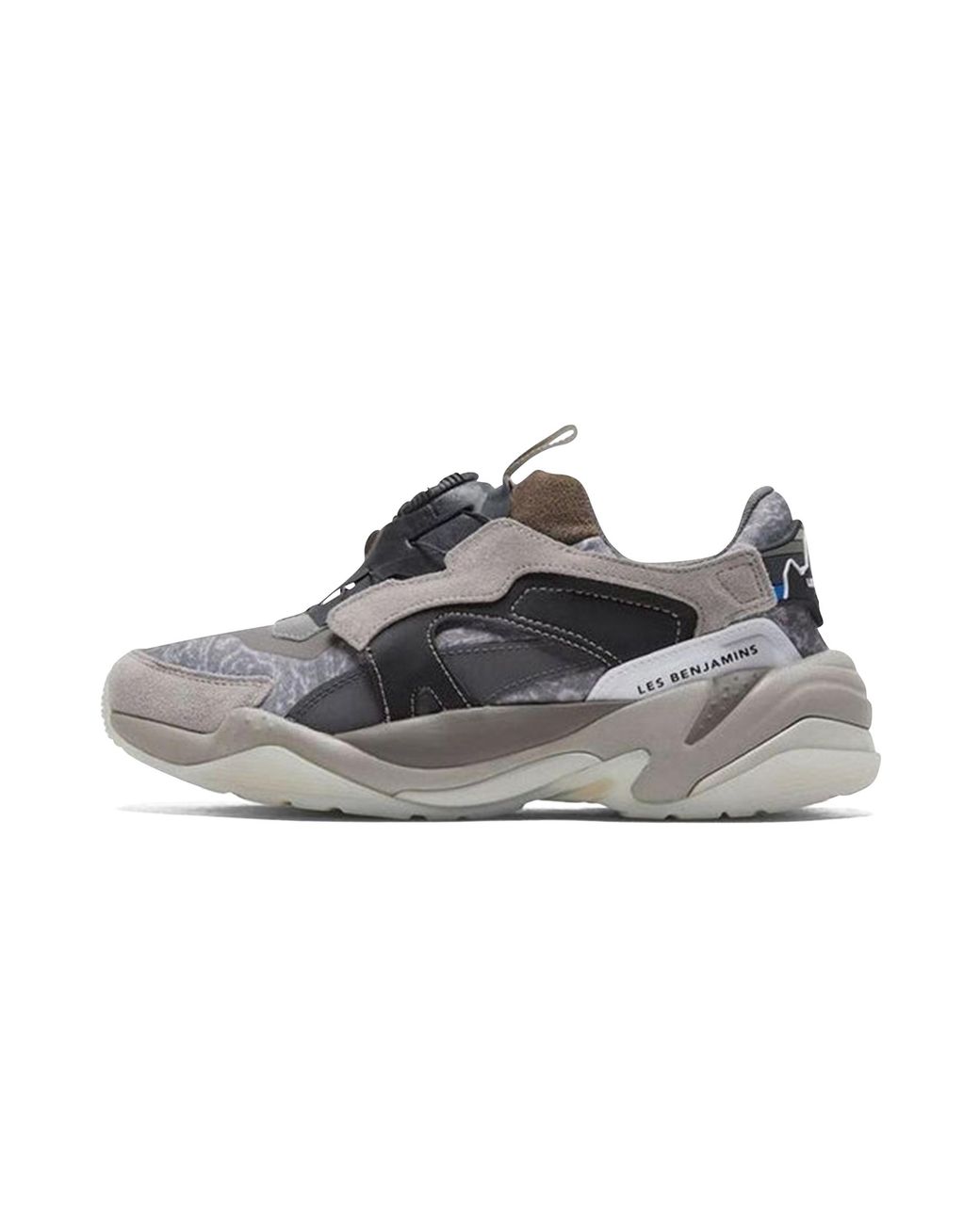 PUMA Black Thunder Disc Les Benjamins "Steel Asphalt" 370039 01" for men