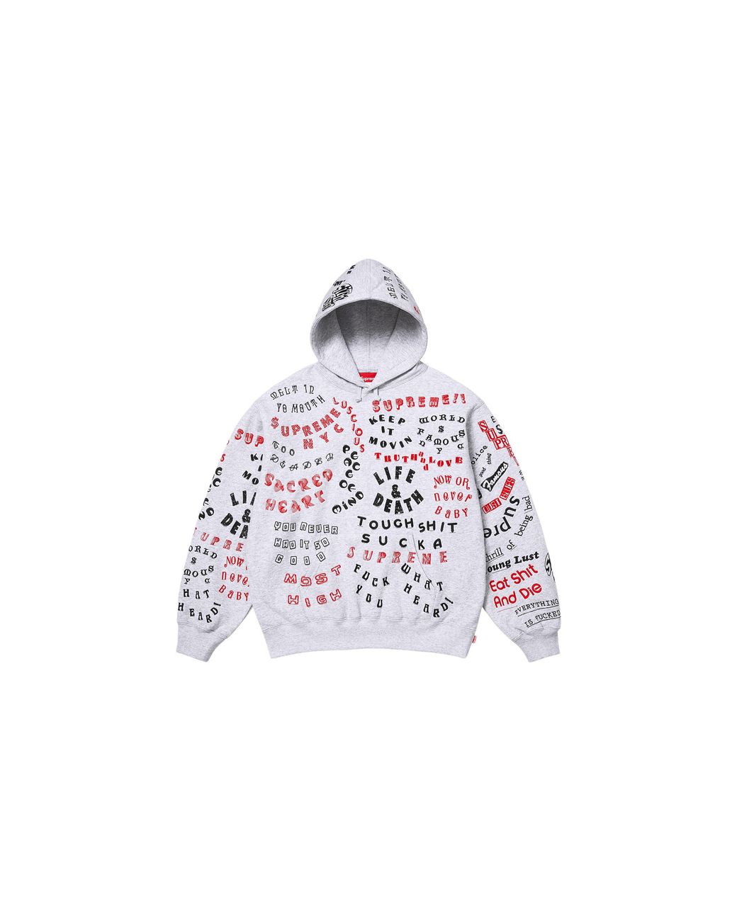 Supreme Black Too Deadly Hoodie "Ss26