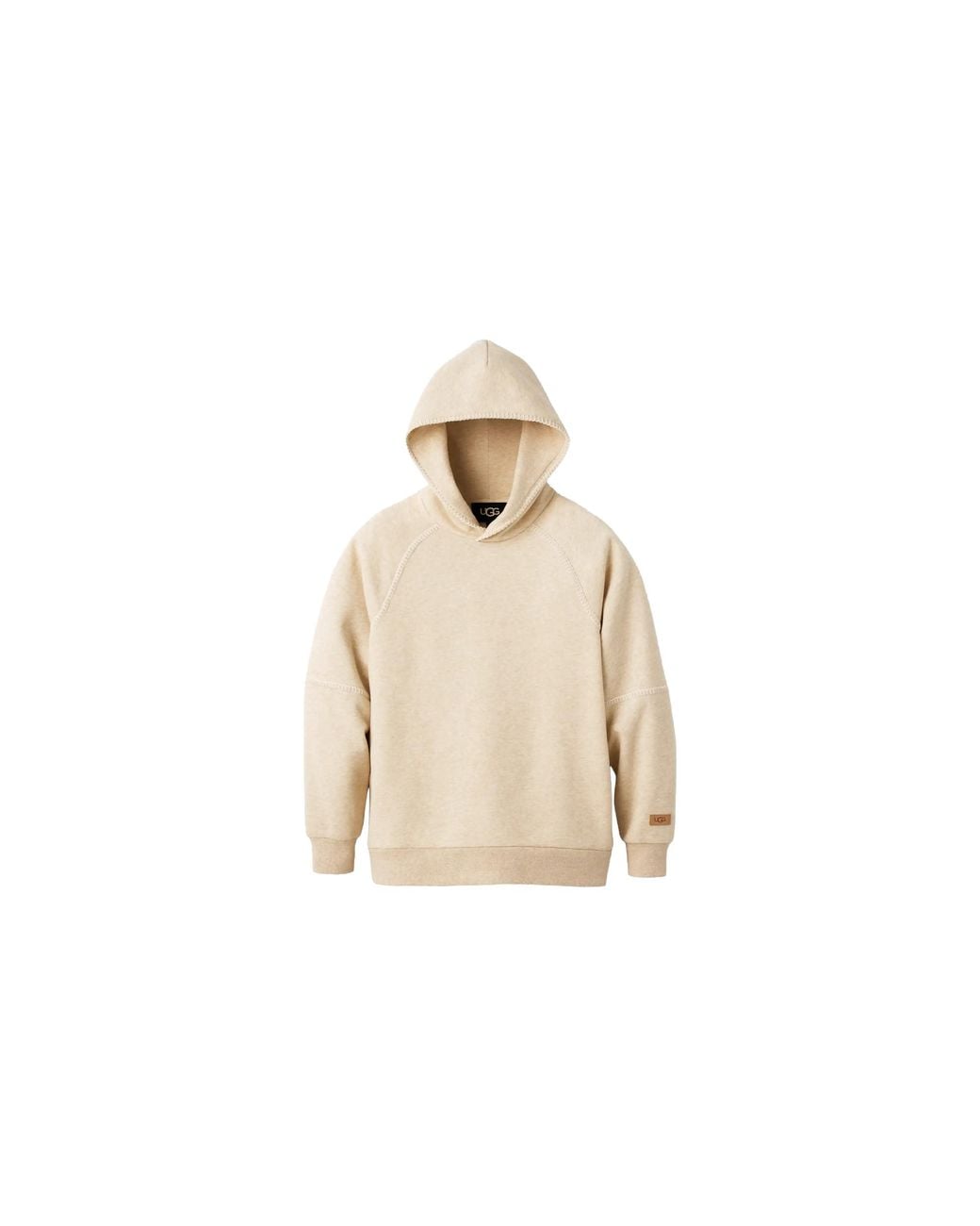 Ugg Black Classic Hoodie "Sand Heather" 1158751 Sdht"