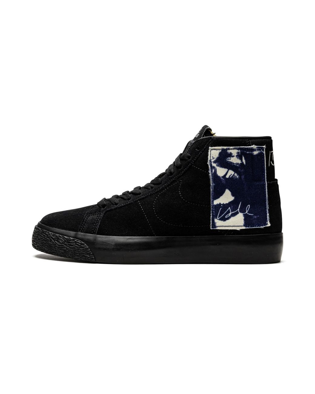 Nike Black Sb Zoom Blazer Mid Qs "Isle Skateboards" Cw2186 001" for men