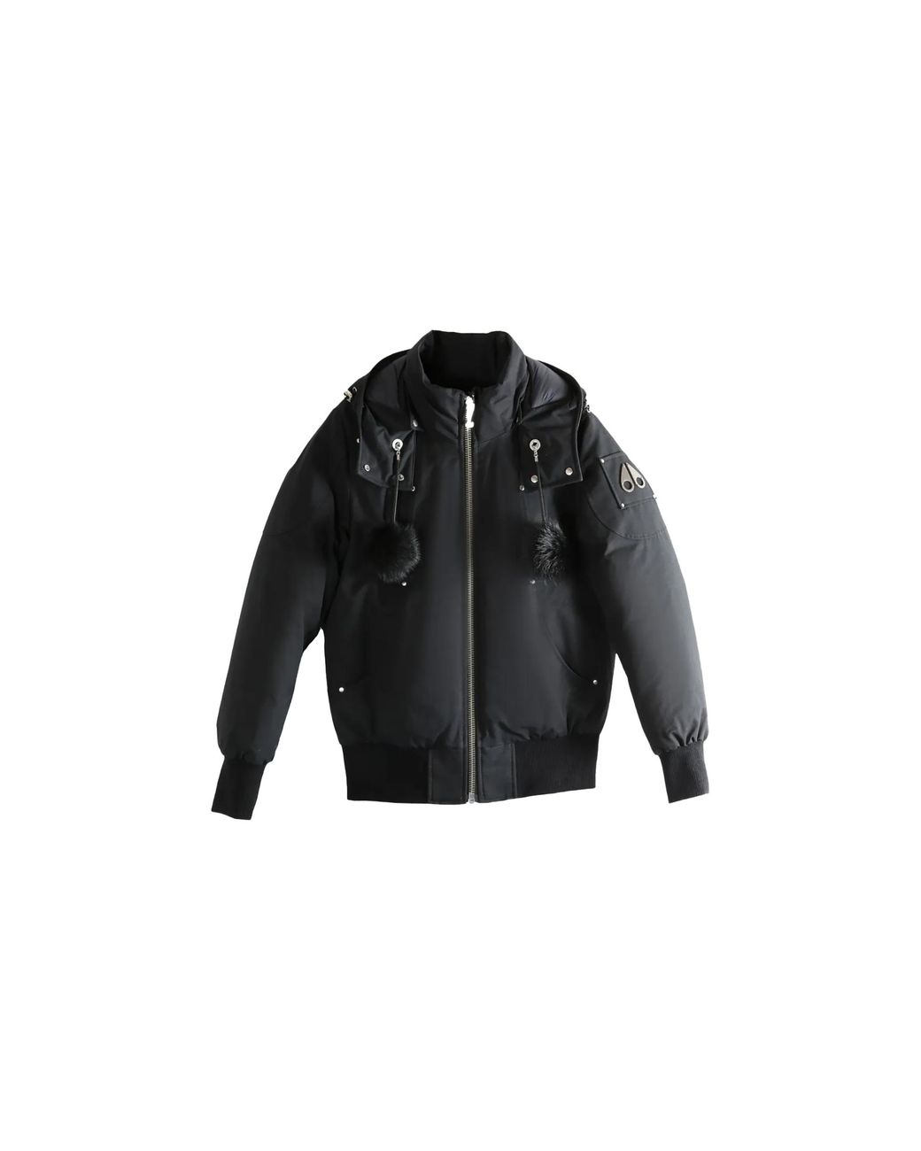 Moose Knuckles Black Debbie Bomber M35Lb002S 305"
