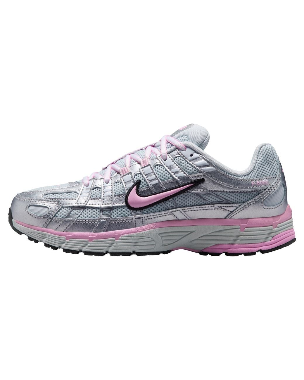 Nike Black P-6000 "Pure Platinum Metallic" Bv1021 020"