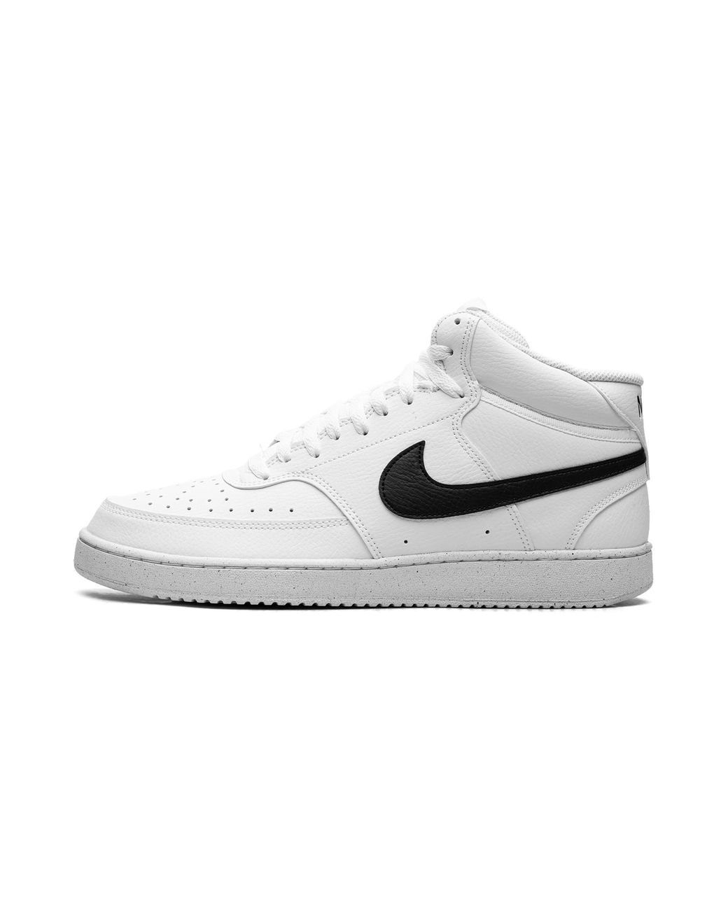 Nike Black Court Vision Mid "Next Nature" Dn3577 101" for men