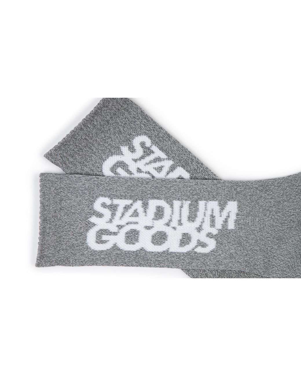 Stadium Goods Black Crew Socks "Reflective" Sgs0242" for men