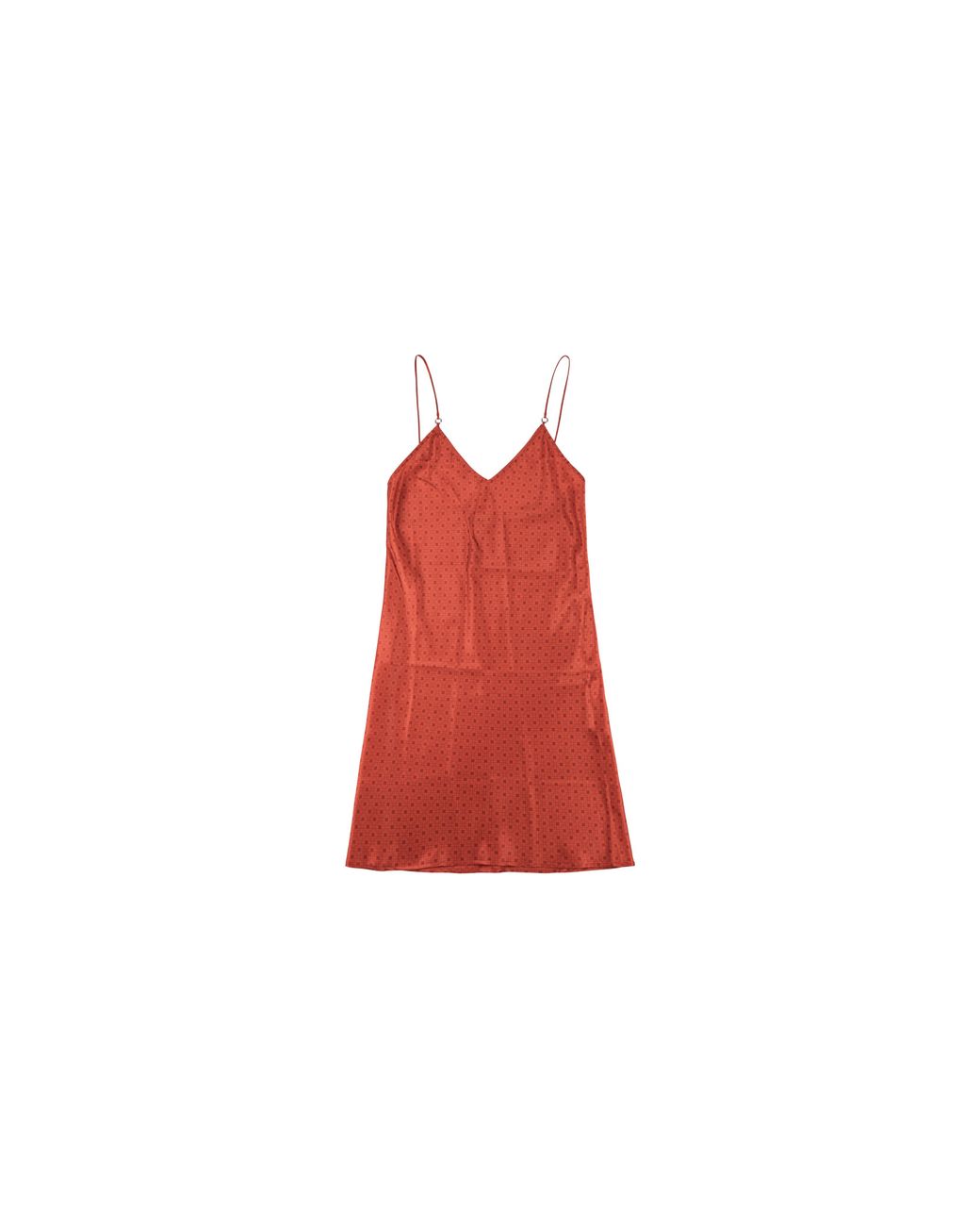 Chrome Hearts Red Silk Dress Chrm0913"