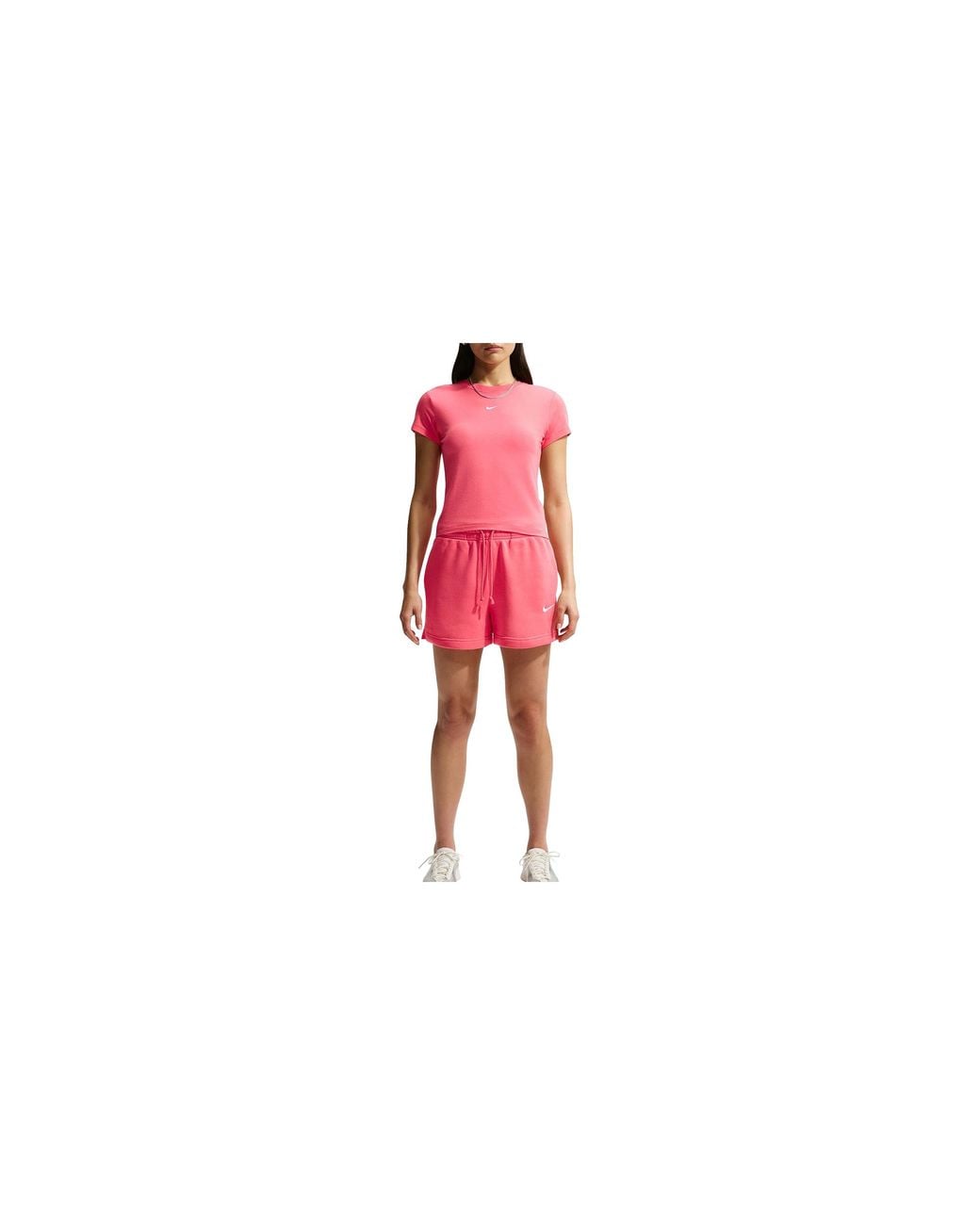 Nike Black Sportswear Chill Knit T-Shirt "Sea Coral" Fv5508 897"