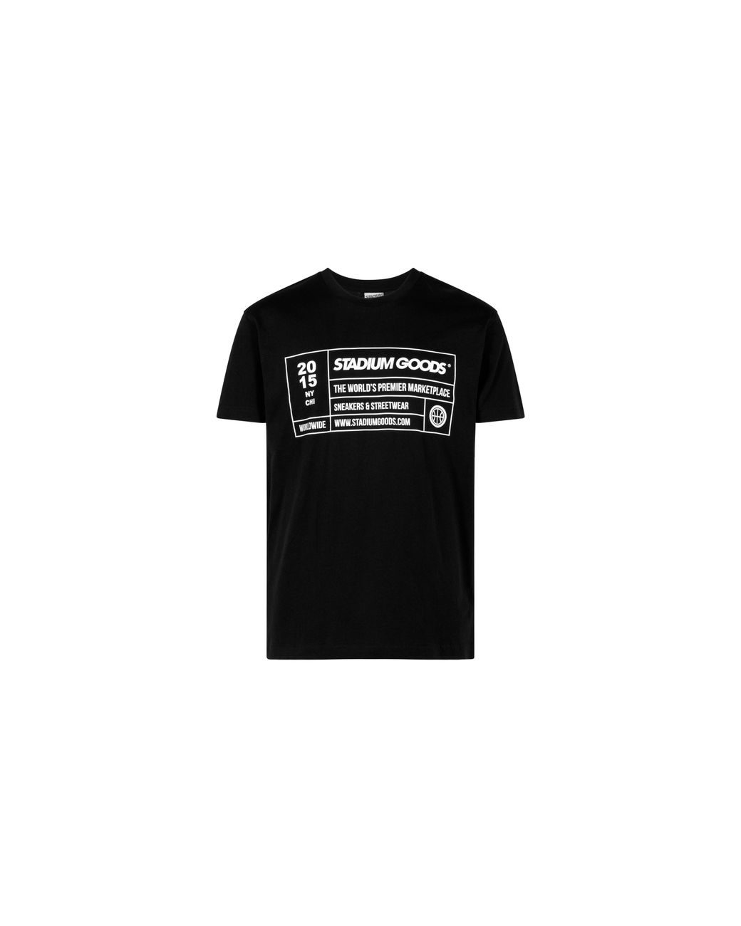 Stadium Goods Black Shoe Box T-Shirt Sgs0555"