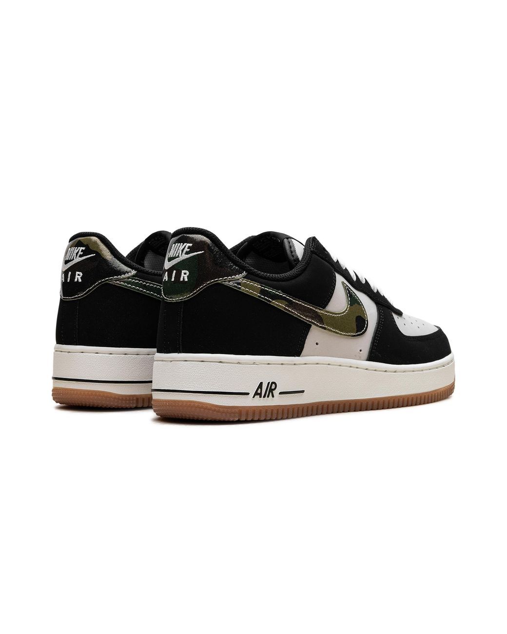 Nike Black Air Force 1 Low '07 Lv8 Patent Camo Swoosh" Hq1967 100" for men