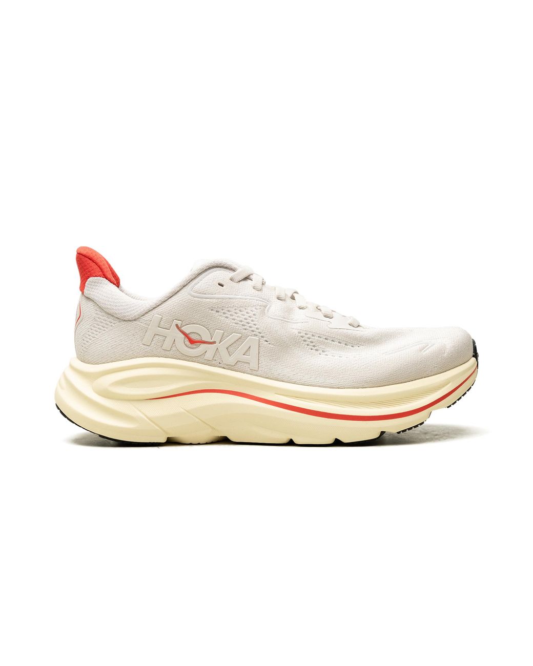 Hoka One One White One Clifton 10 "Stucco" 1162031 Sccc"