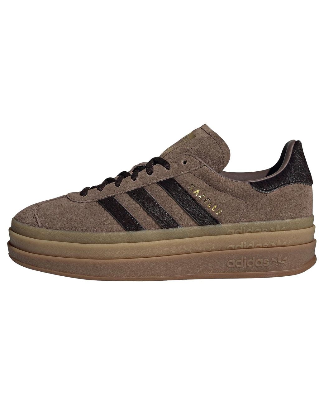Adidas Black Gazelle Bold "Earth Strata Aurora Coffee" Ih4202"