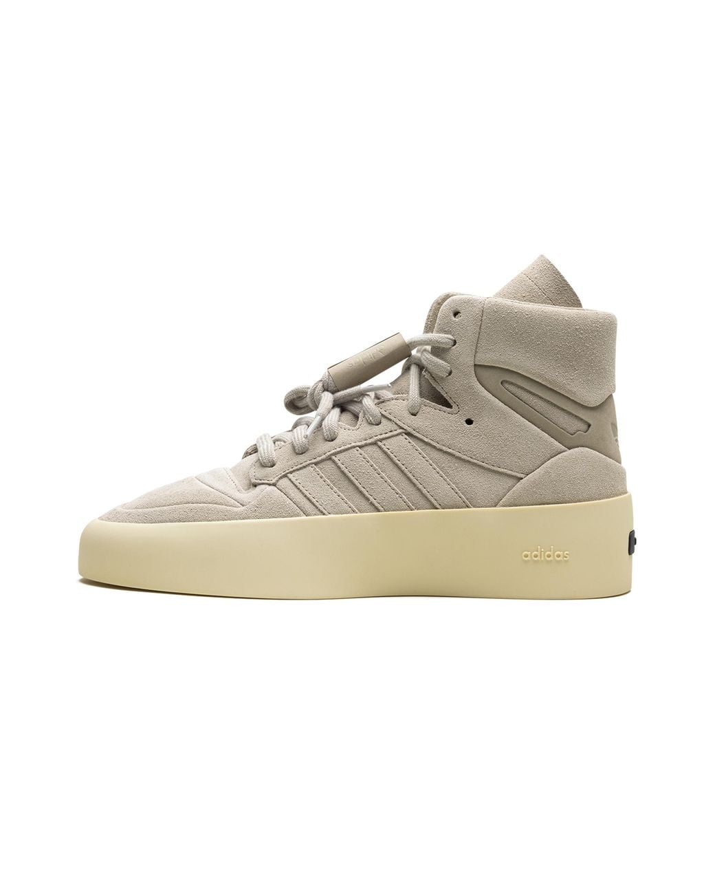 Adidas Black Fear Of God Athletics '86 Hi "Sesame" If6683" for men