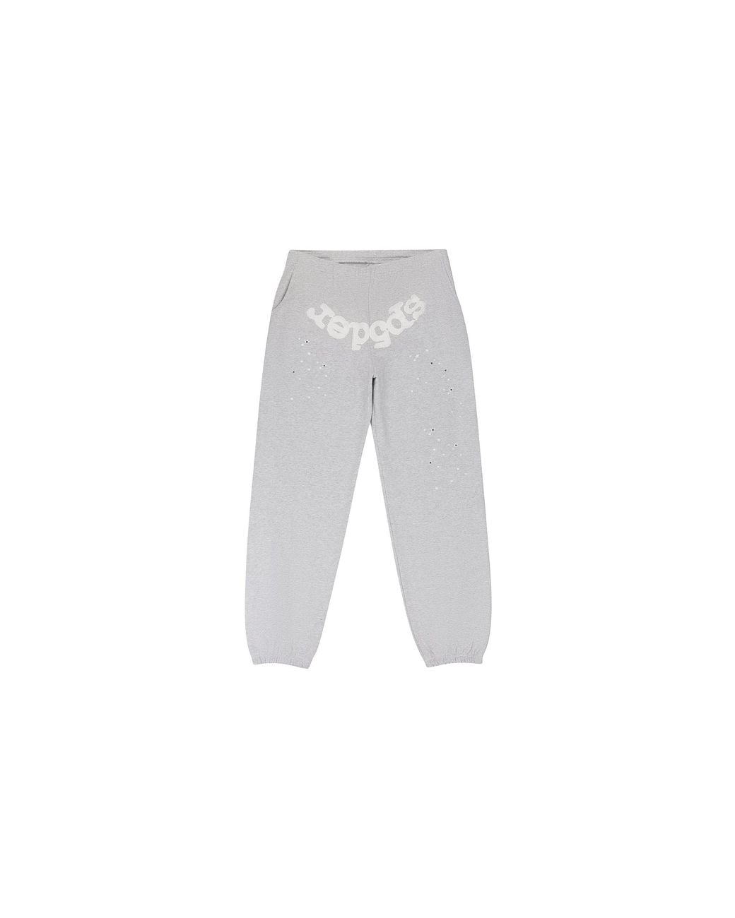 Sp5der Black Og Web Sweatpants 121" for men