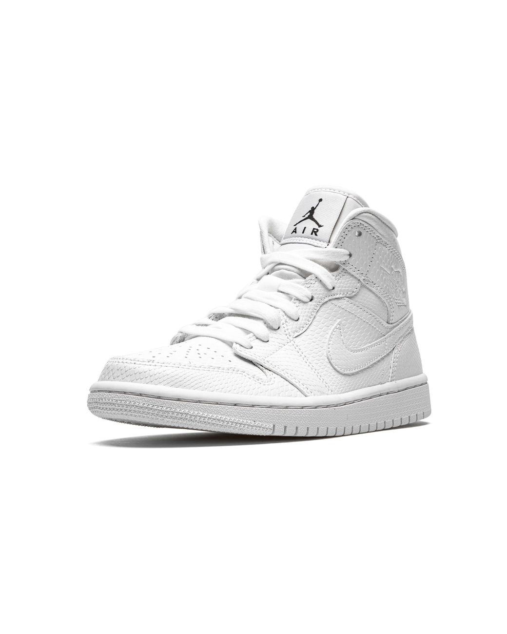 Nike Black Air 1 Mid Snakeskin" Bq6472 110"