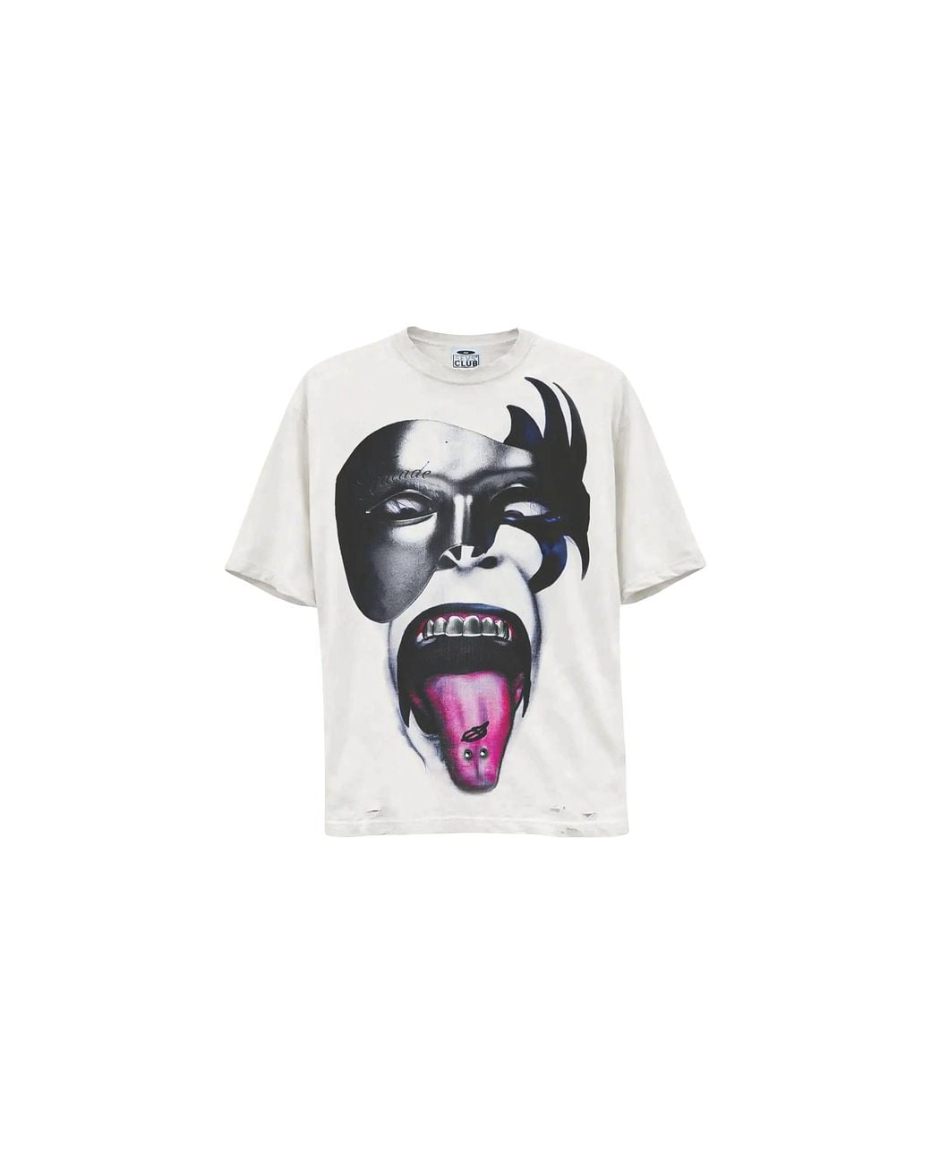 Triple Sevens Black Pierced T-Shirt Ts7068" for men