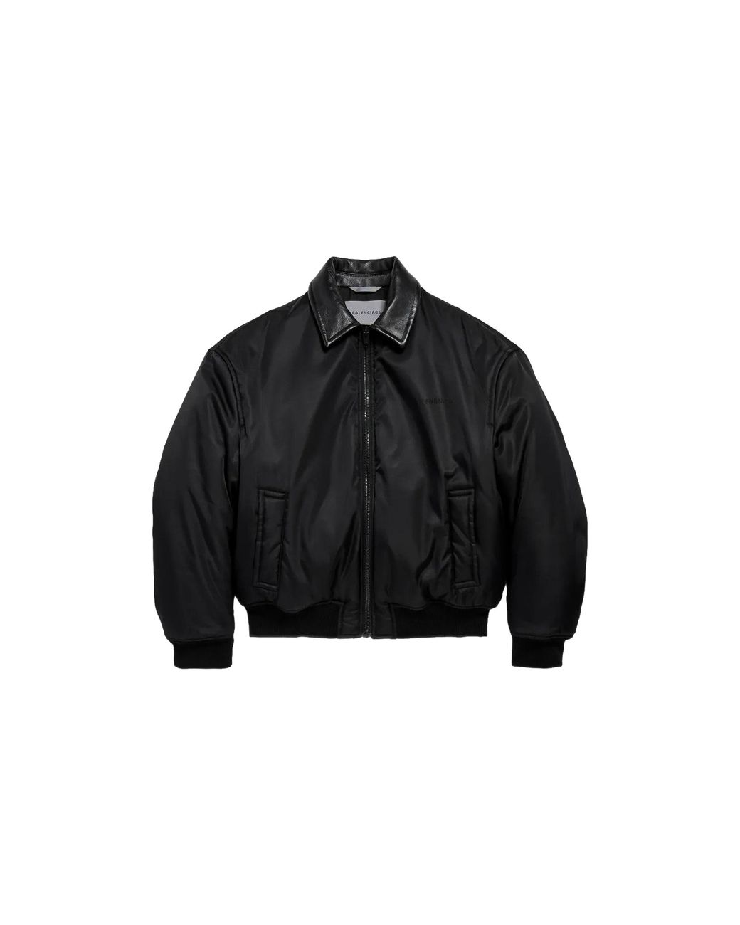 Balenciaga Black Cocoon Bomber Jackets A009J9 Tuo21 1000" for men
