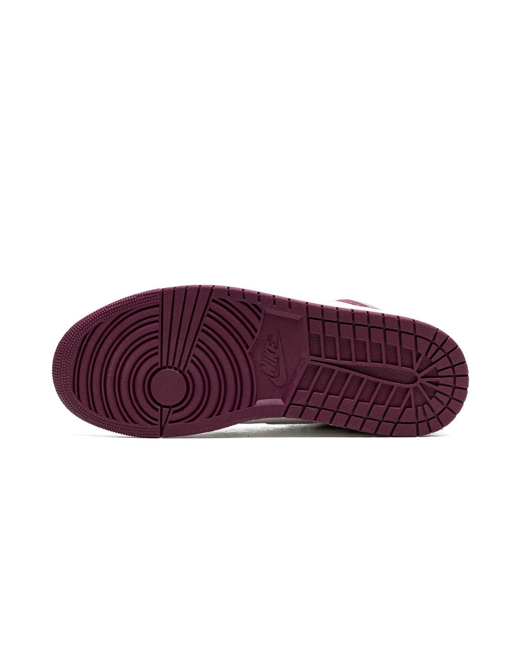 Nike Purple Air 1 Retro High Og "Bordeaux" 555088 611" for men