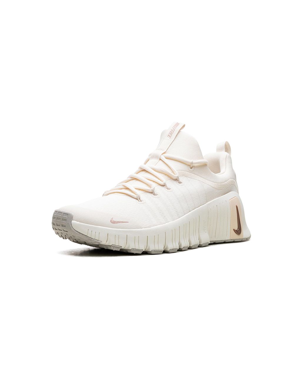Nike Black Free Metcon 6 "Pale Ivory Guava Ice Sail Metallic Bronze" Fj7126 100"