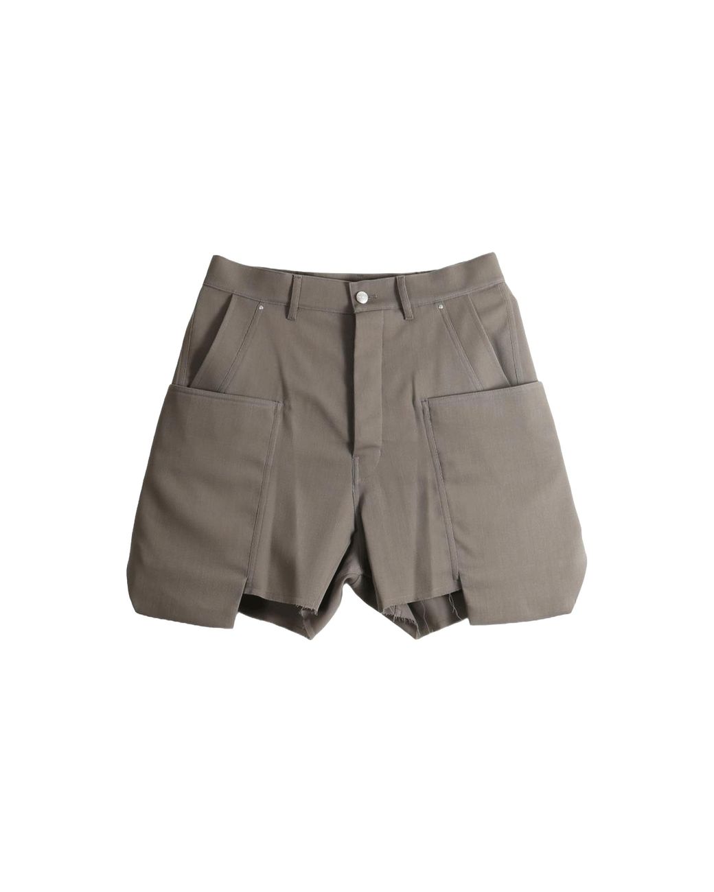 Rick Owens Black Stefan Cargo Shorts "Dust" Ru02F4382 Wt 34" for men