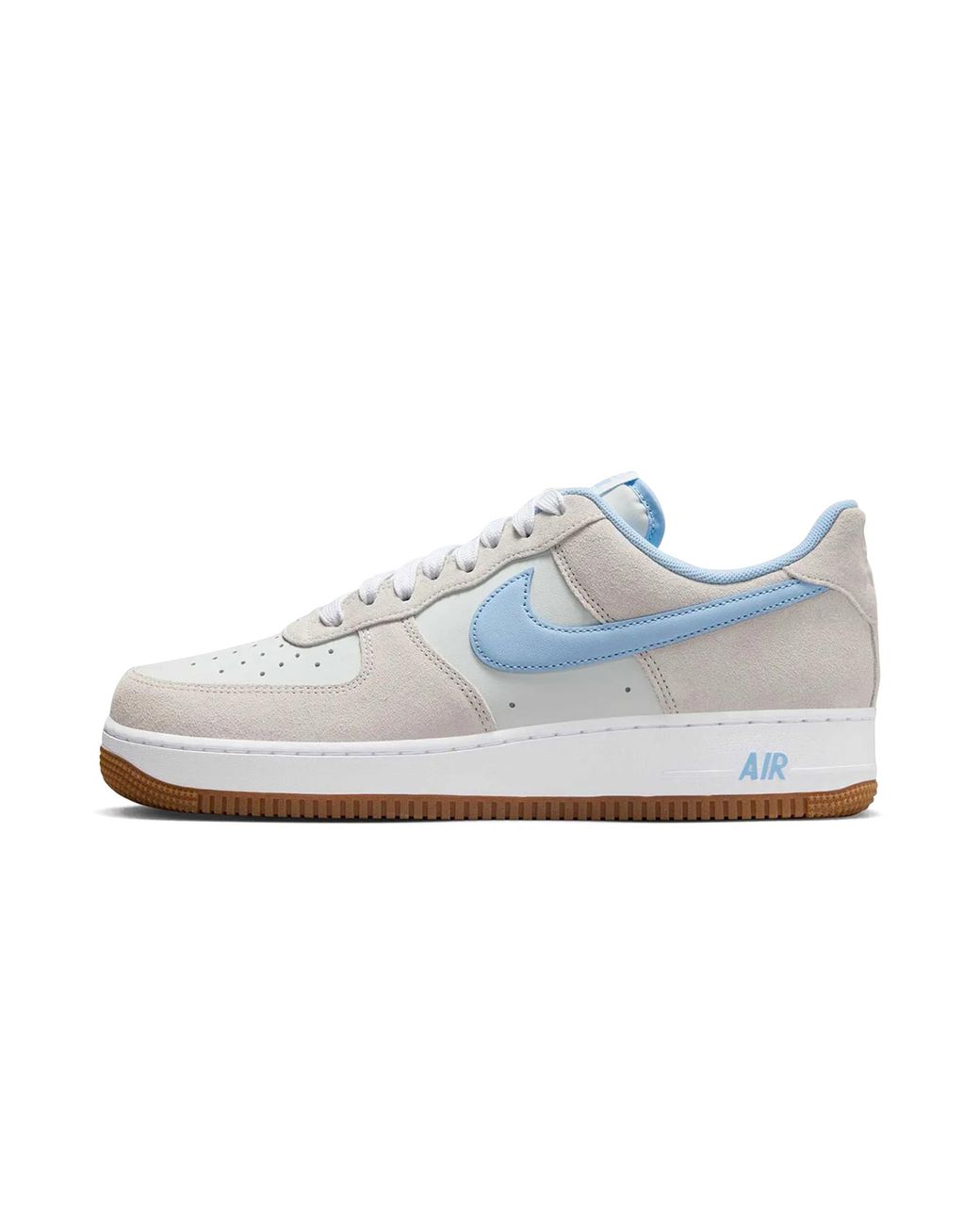 Nike White Air Force 1 Low '07 Lv8 "Photon Dust Gum Medium Psychic" Ib6388 002" for men