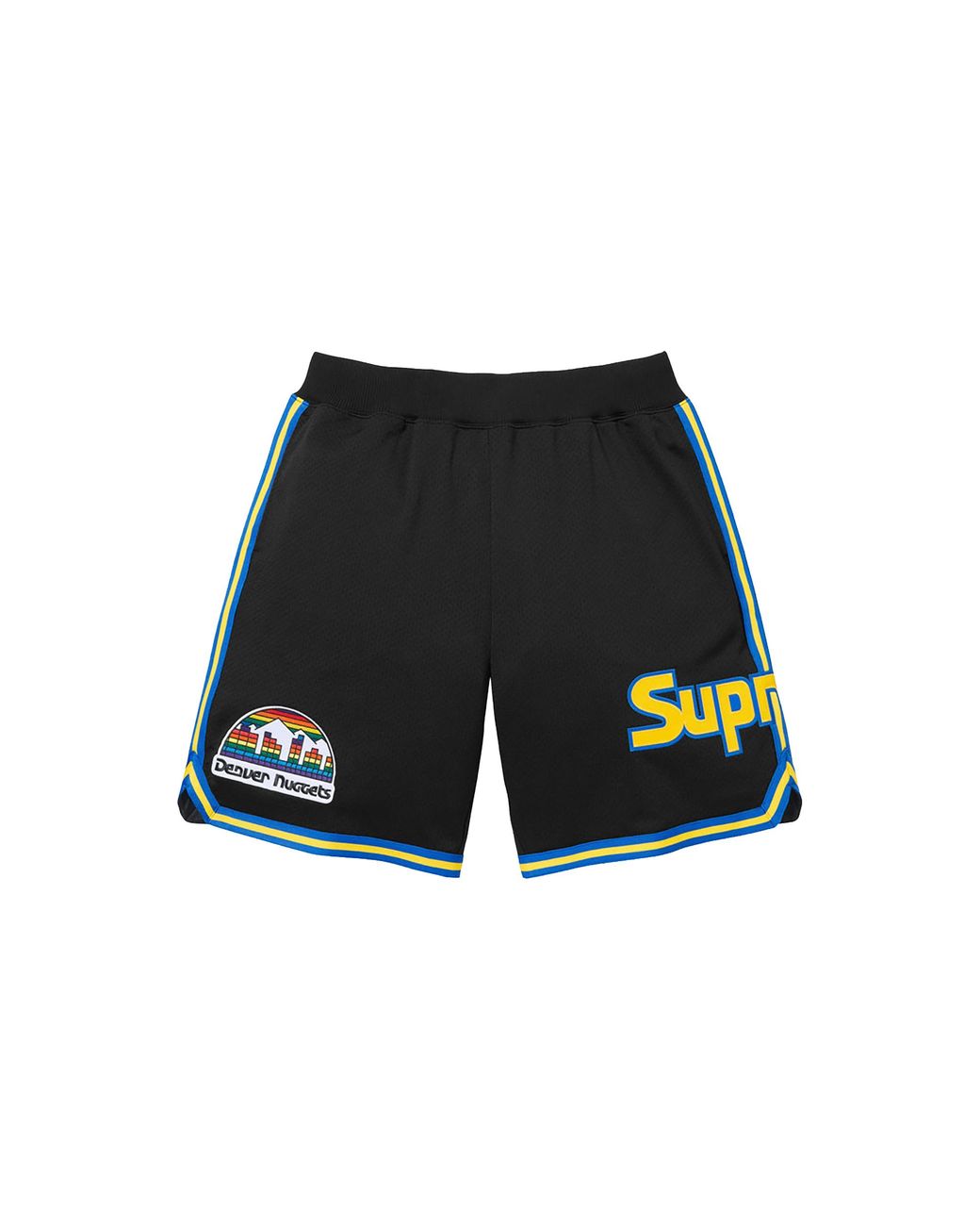 Supreme Black Mitchell & Ness Teams Basketball Short "Ss26
