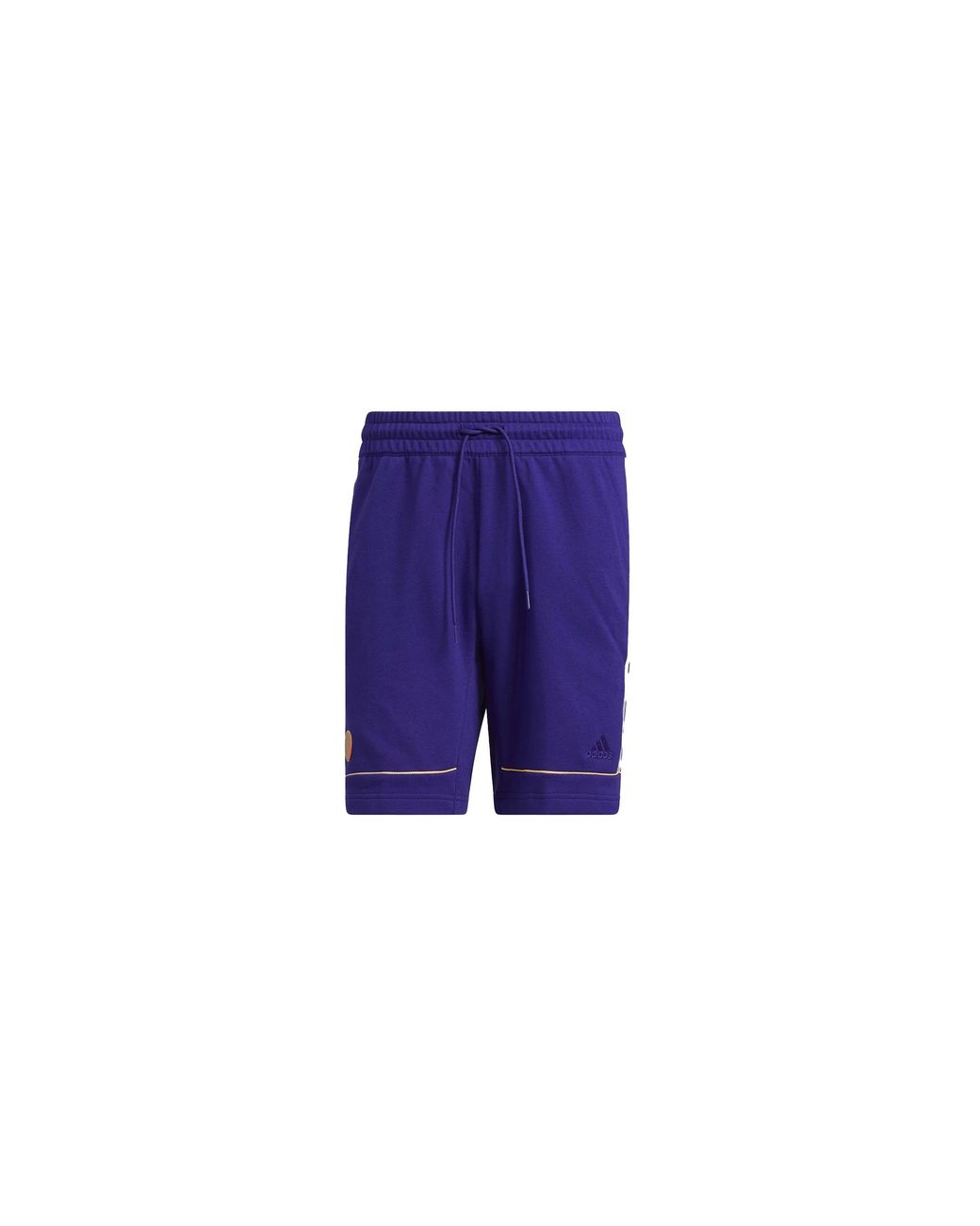 Adidas Black Donovan Mitchell Basketball Shorts "Team College" Hb6765" for men
