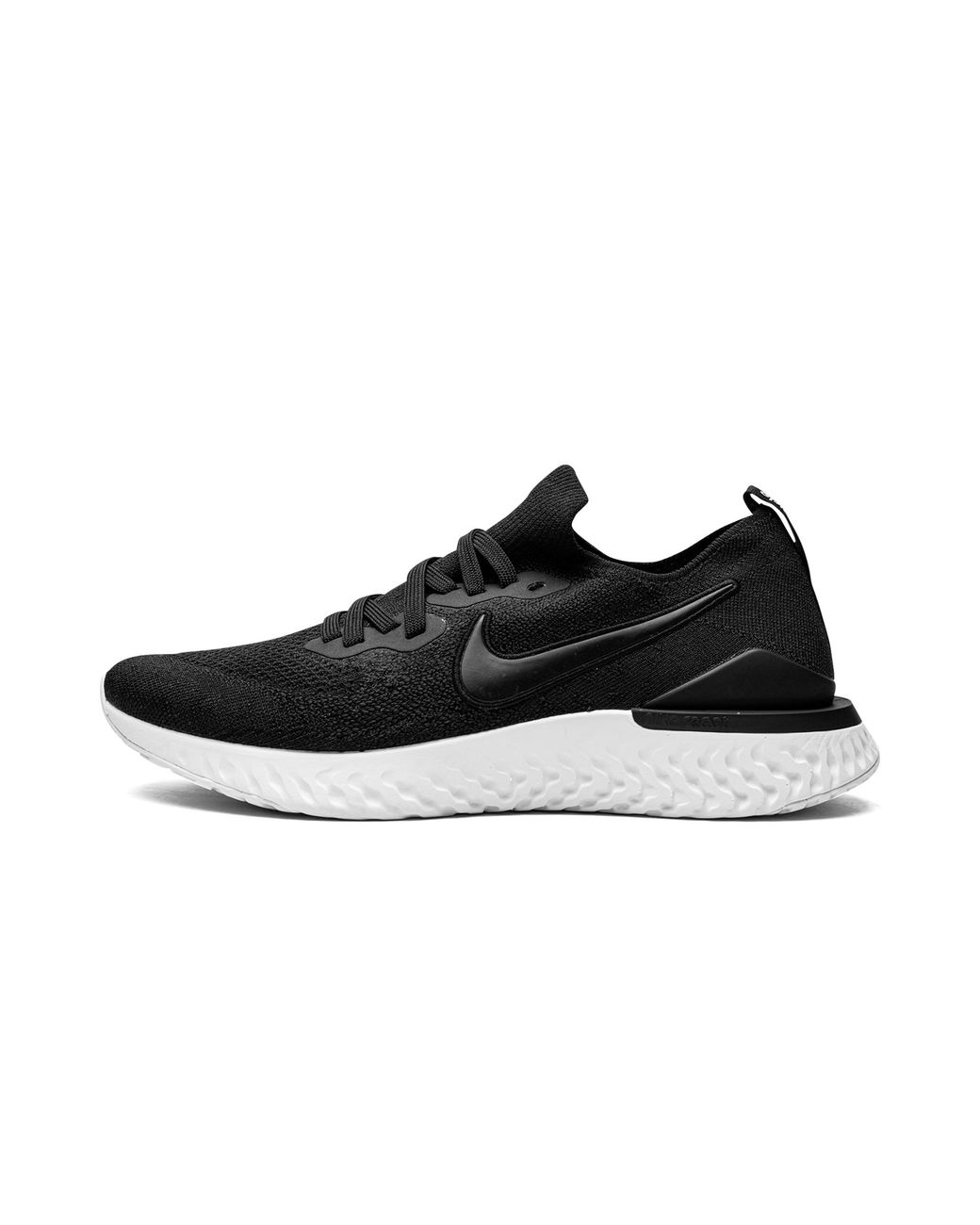 Nike Black Epic React Flyknit 2 "Gunsmoke" Bq8928 002" for men