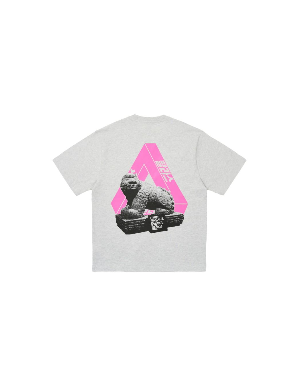 Palace Black Seoul 2 Seoul Tri-Ferg T-Shirt Marl" P0032" for men