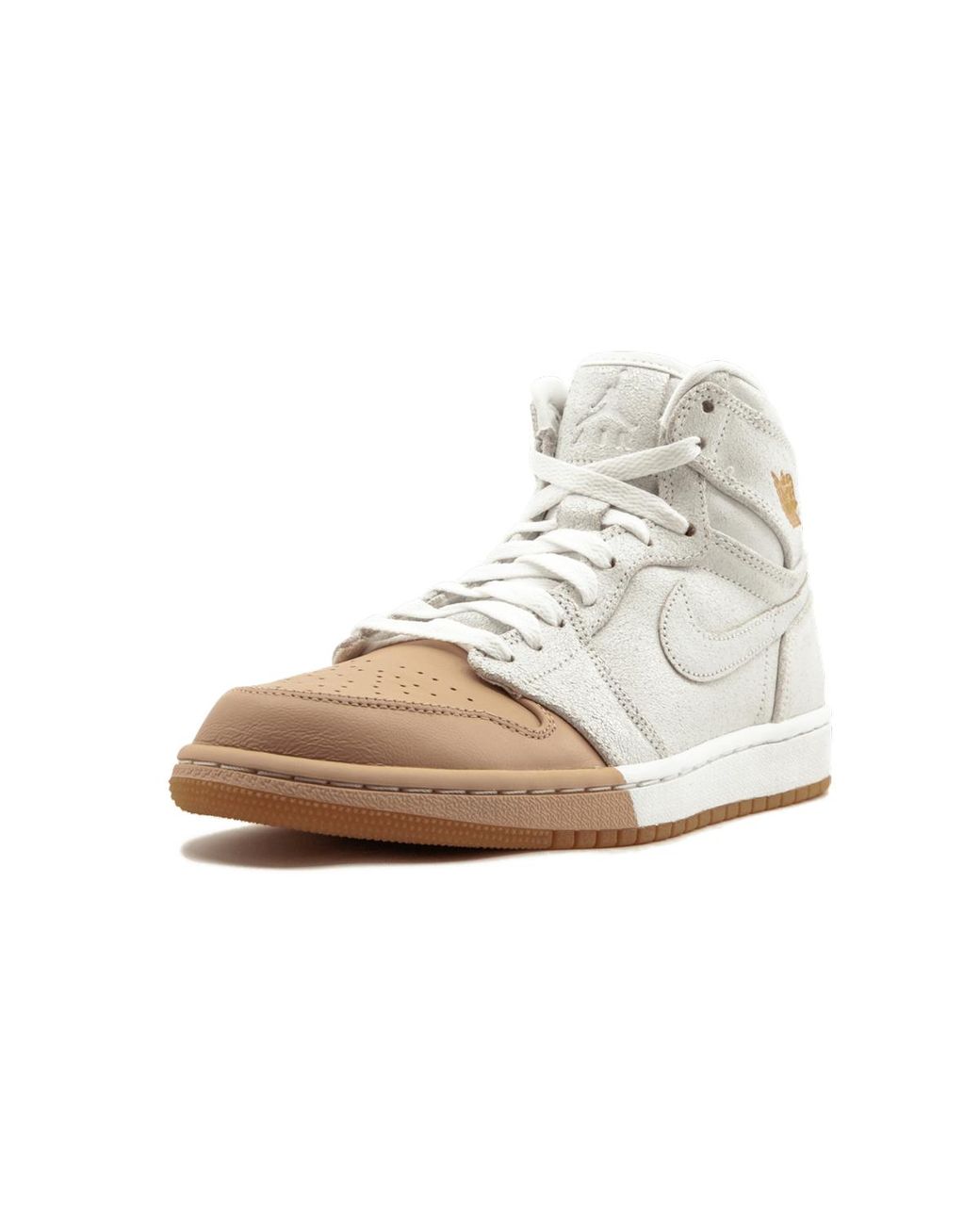 Nike Black Air 1 Ret Hi Premium "Tan Dipped" Ah7389 107"