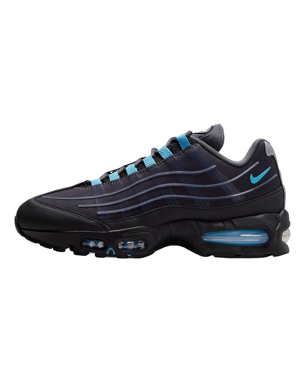 Nike Blue Air Max 95 Big Bubble Tech University" Ih7853 002" for men