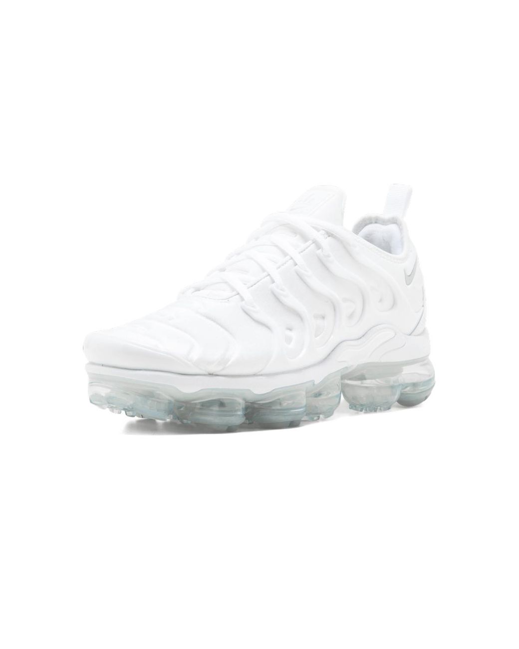 Nike White Air Vapormax Plus "Triple" 924453 100" for men