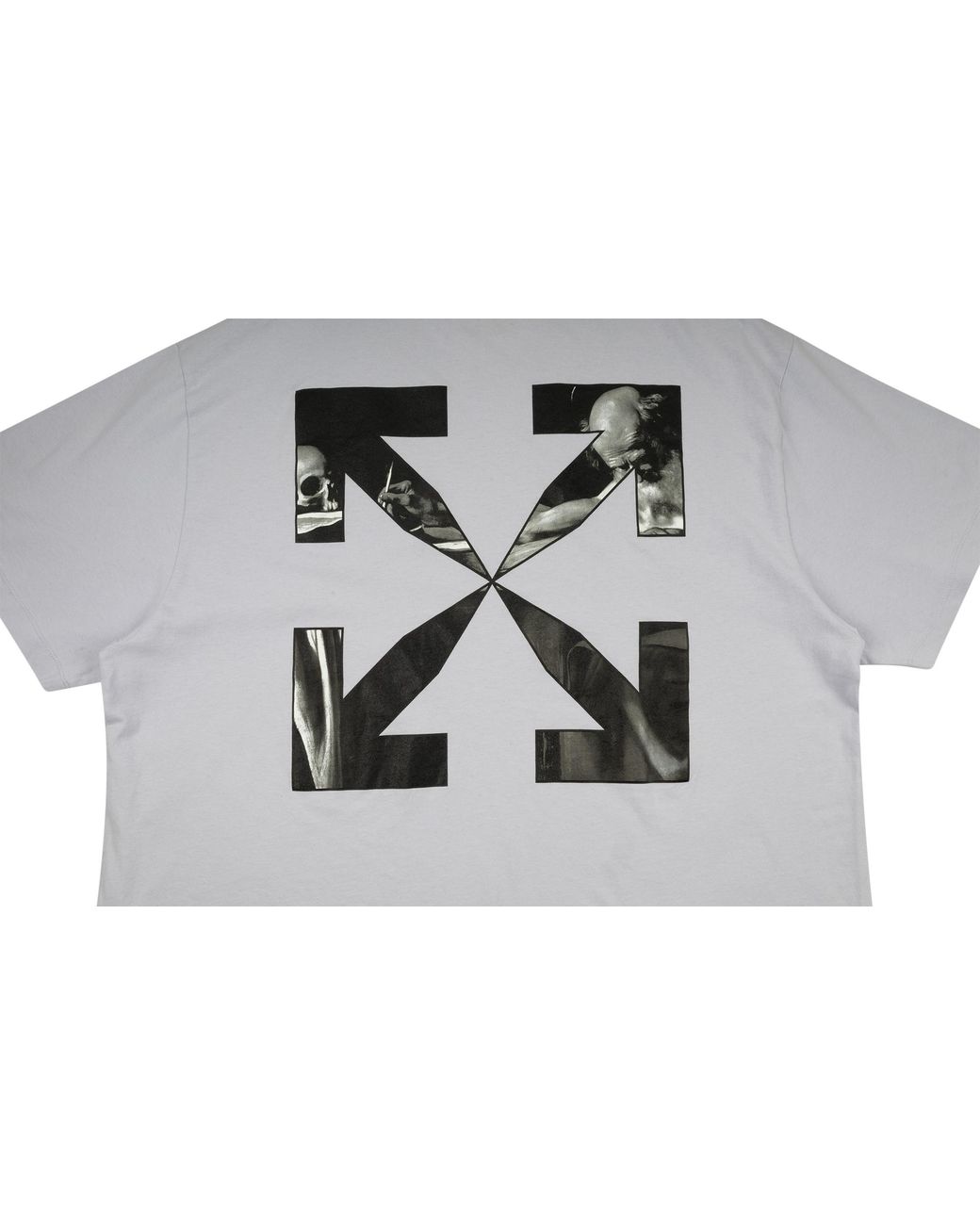 Off-White c/o Virgil Abloh White Caravag Arrow Over S/S T-Shirt Omaa038F22Jer0023610" for men