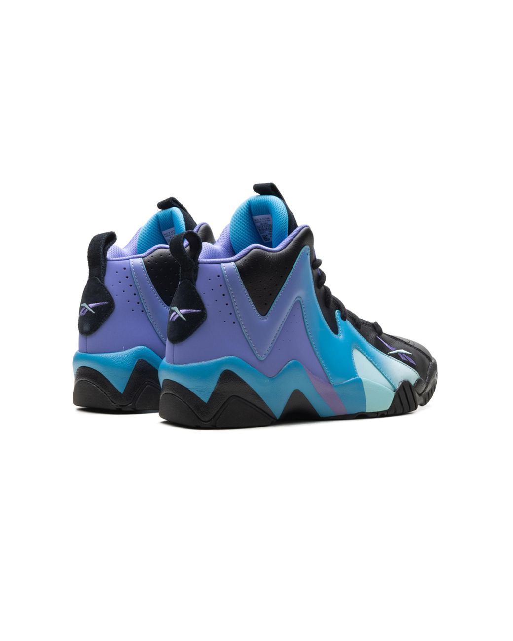 Reebok Blue Kamikaze 2 Mid "Digital Glow" Fy9784" for men