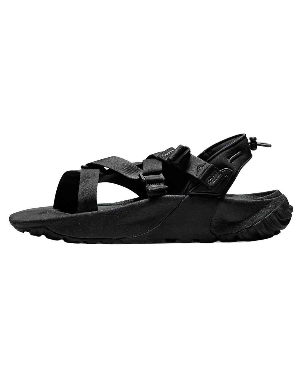 Nike Black Oneonta Next Nature Sandal Anthracite" Fb1948 001" for men