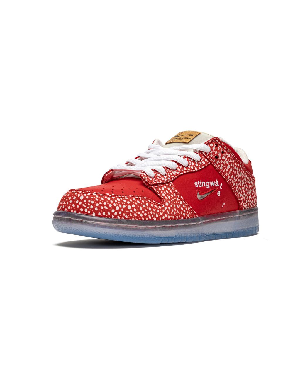 Nike Red Sb Dunk Low "Stingwater for men