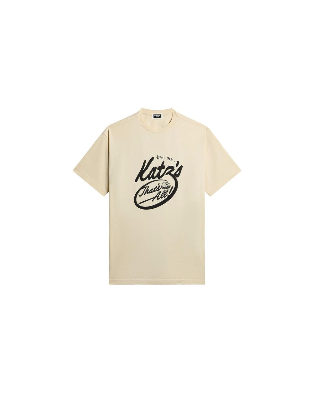 Kith Black Treats For Katz's Delicatessen T-Shirt "Sandrift" Khta030106 104" for men