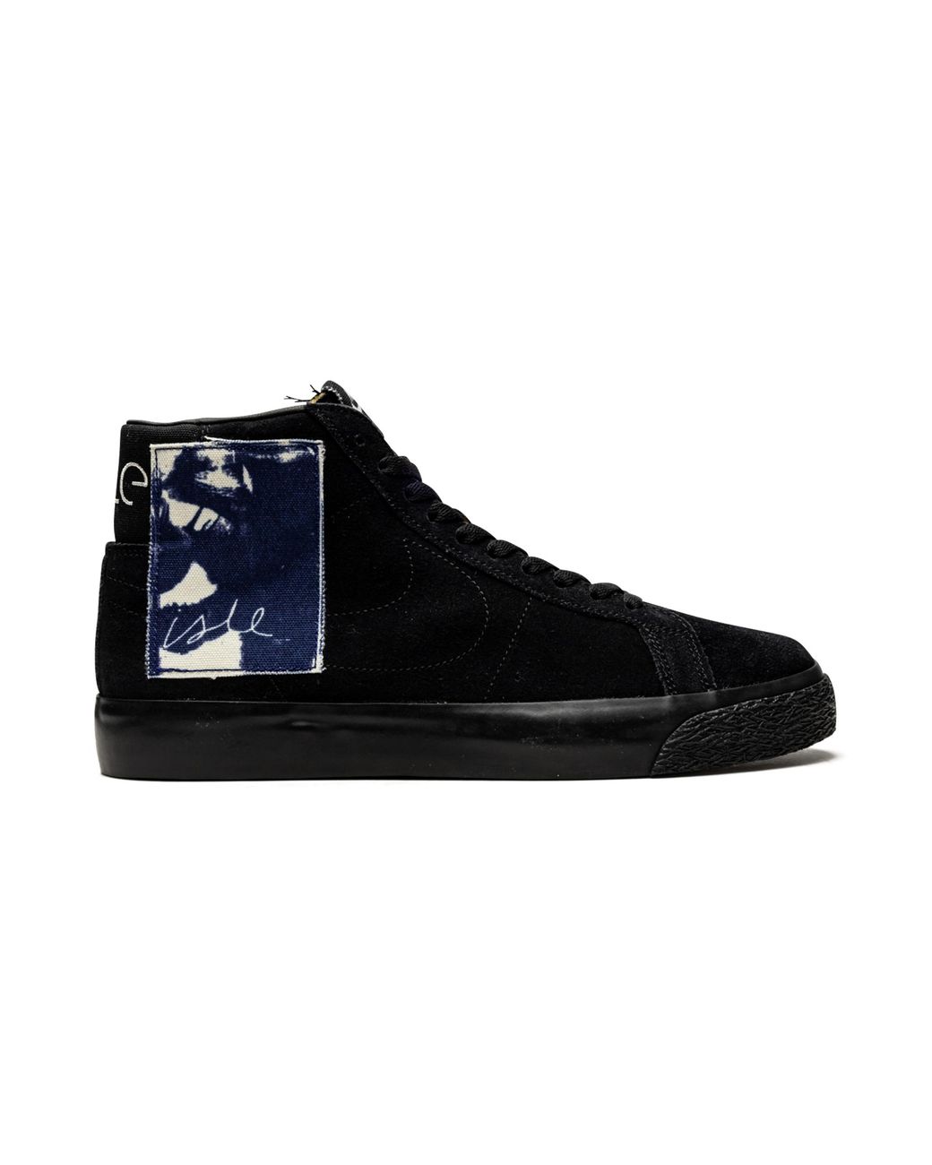 Nike Black Sb Zoom Blazer Mid Qs "Isle Skateboards" Cw2186 001" for men