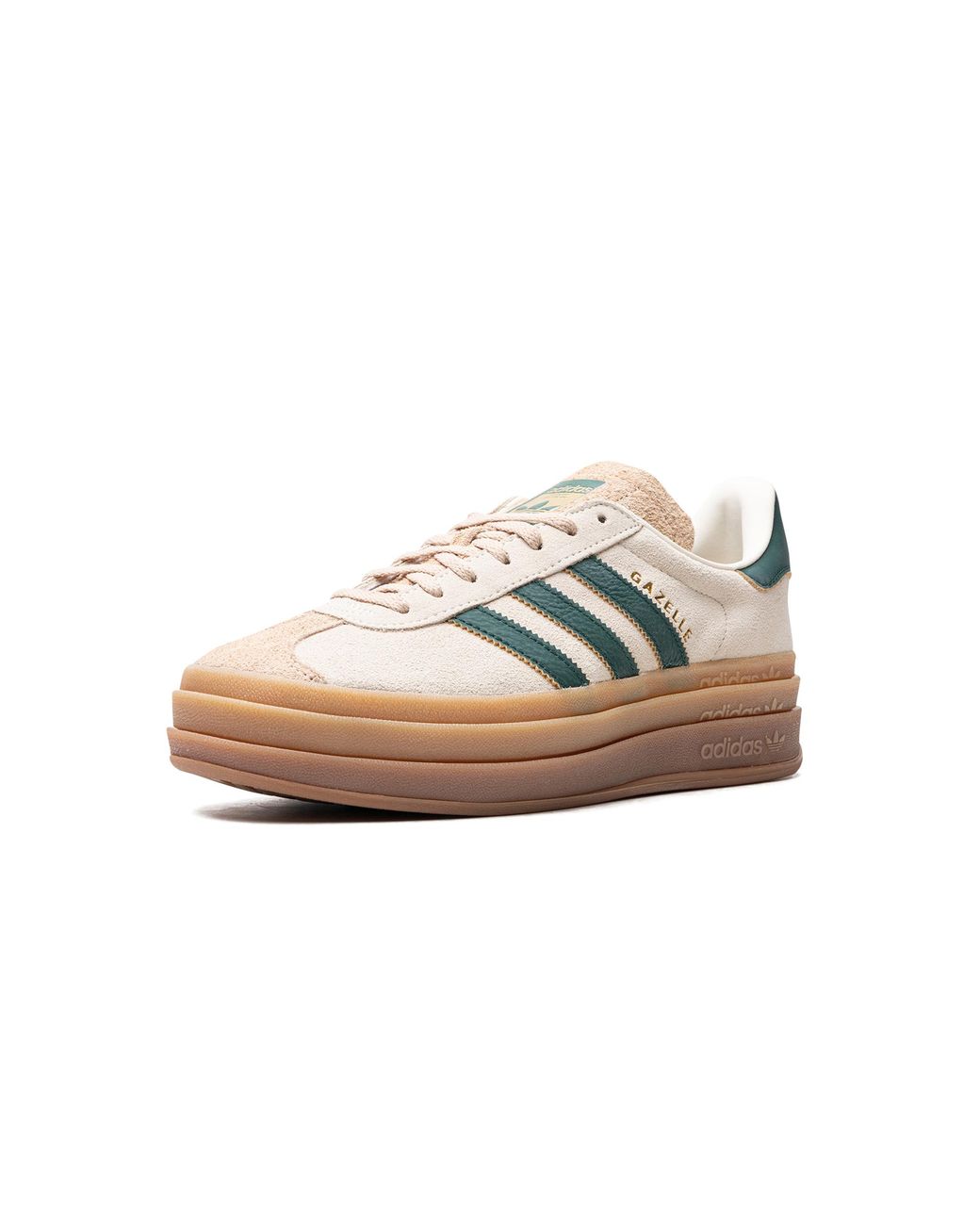 Adidas Black Gazelle Bold "Cream Collegiate" Id7056"