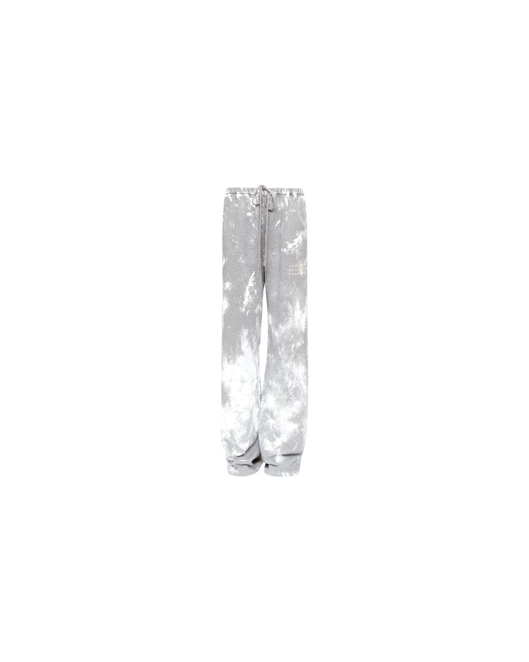MM6 by Maison Margiela Black Paint Splatter Sweatpants S62Kb0263S25337853M" for men