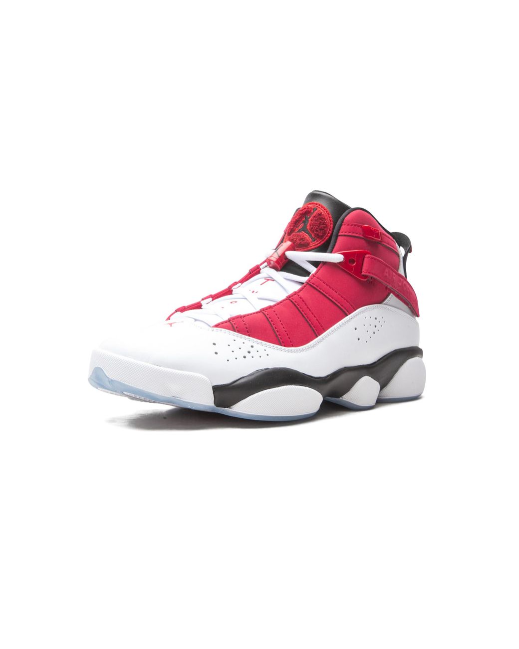 Nike Black 6 Rings "Carmine" 322992 106" for men