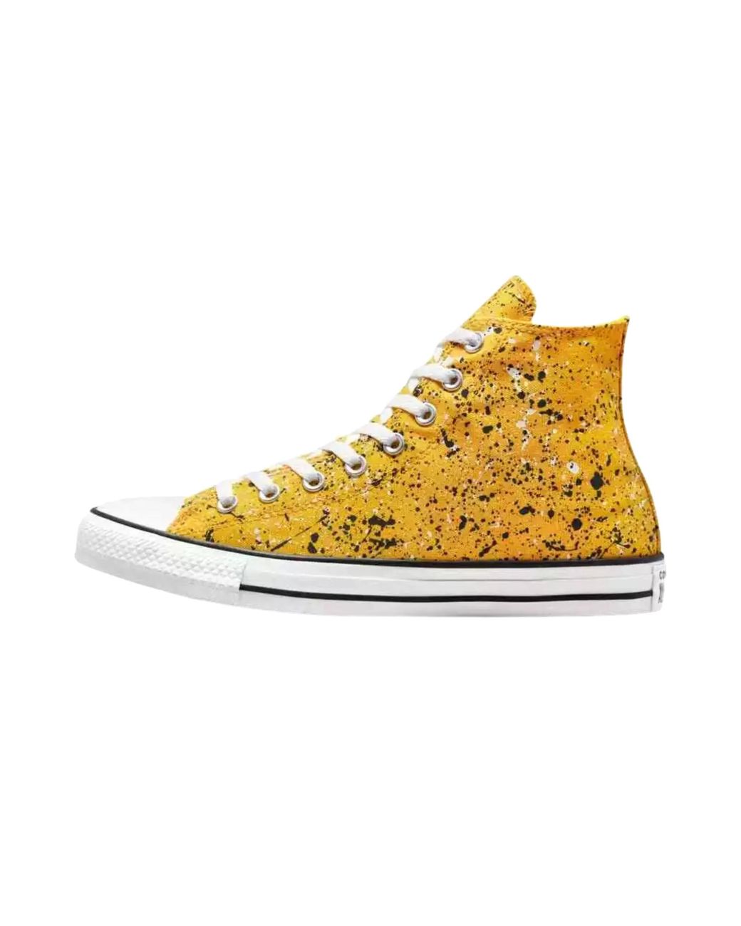 Converse Yellow Chuck Taylor All Star High "Archive Paint Splatter Amarillo" A00467F" for men