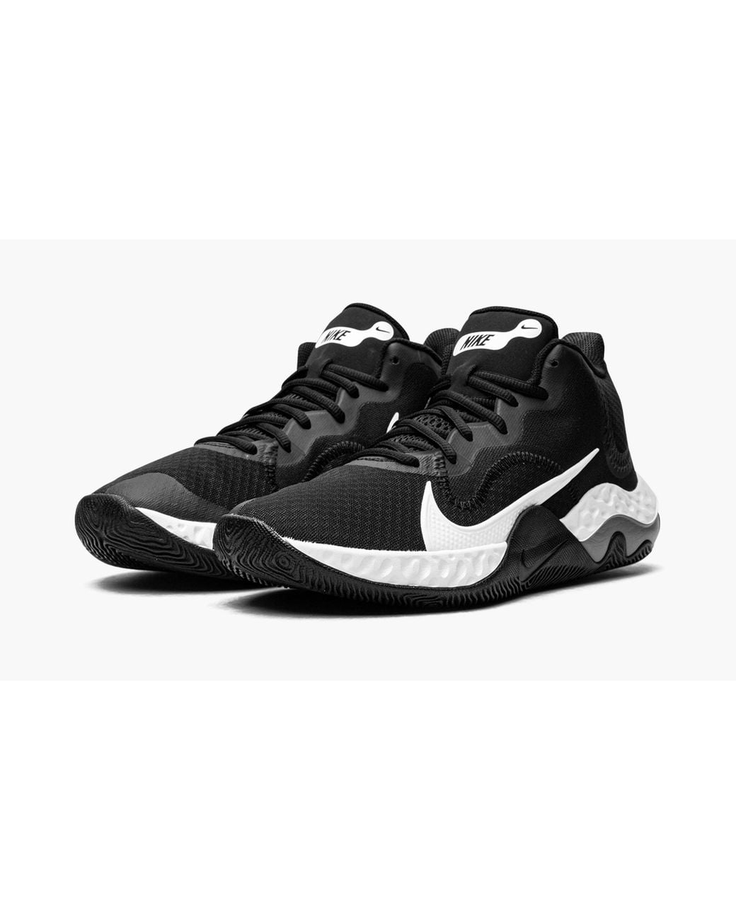Nike Black Renew Elevate Shoes for men