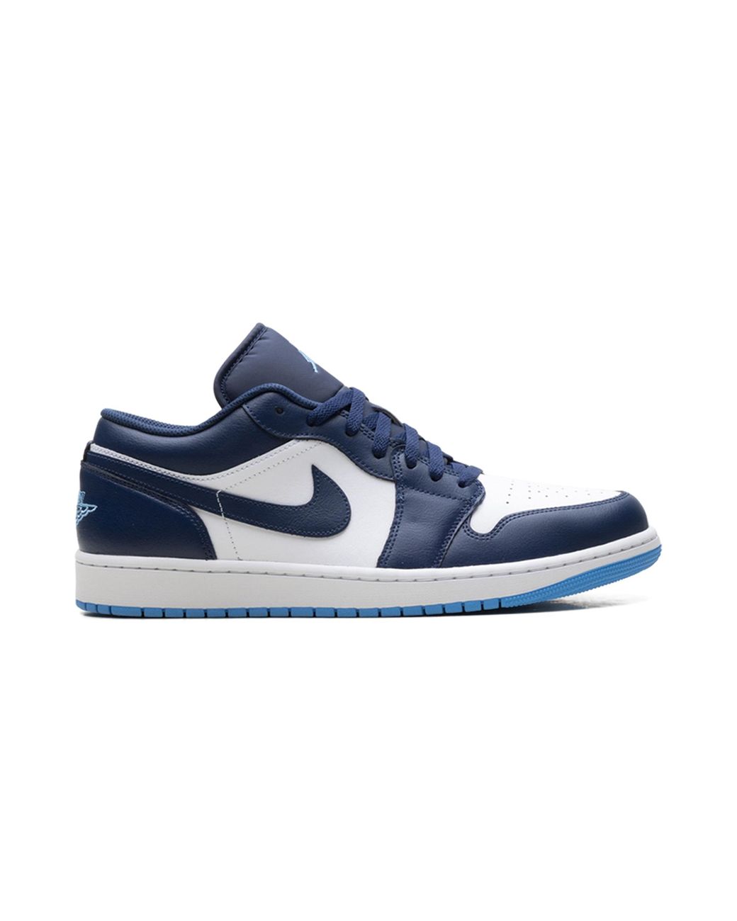Nike Blue Air 1 Low "Midnight University" 553558 404" for men