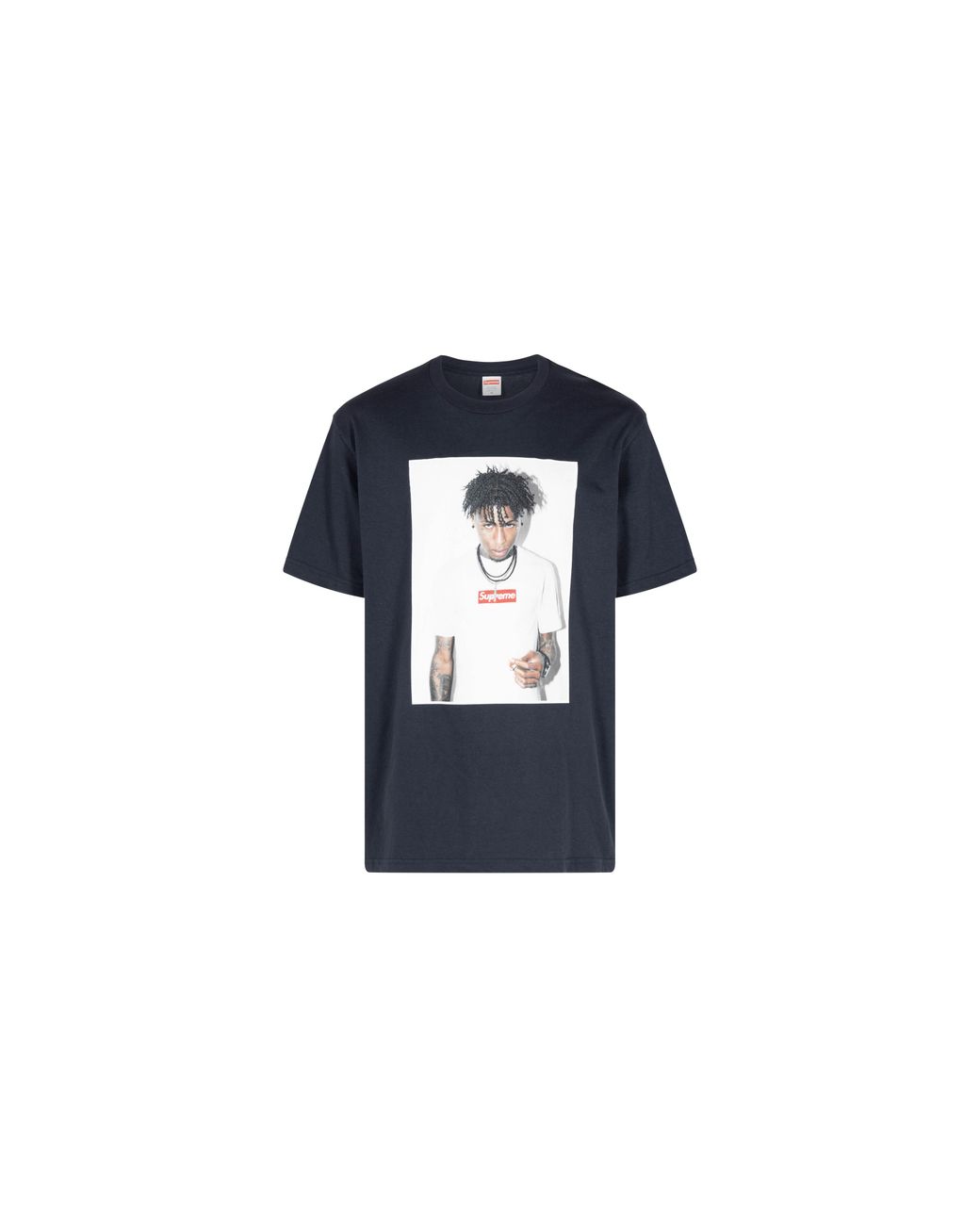 Supreme Black Nba Youngboy T-Shirt "Fw23" Su253"
