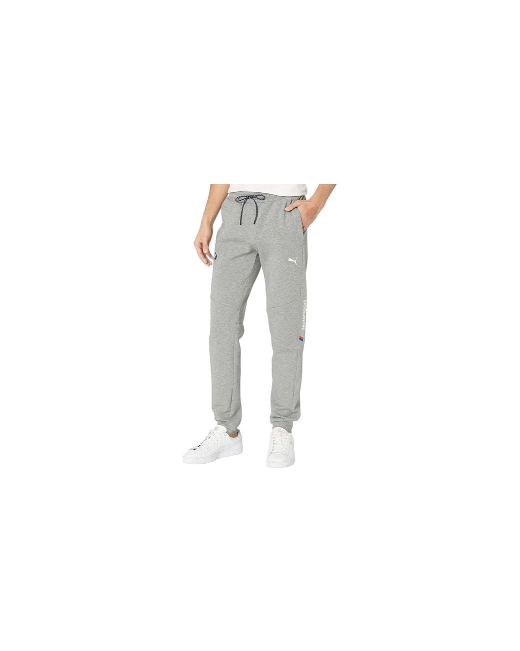 PUMA Black Bmw Motorsport Sweat Pants "Medium Heather" 596098 03" for men