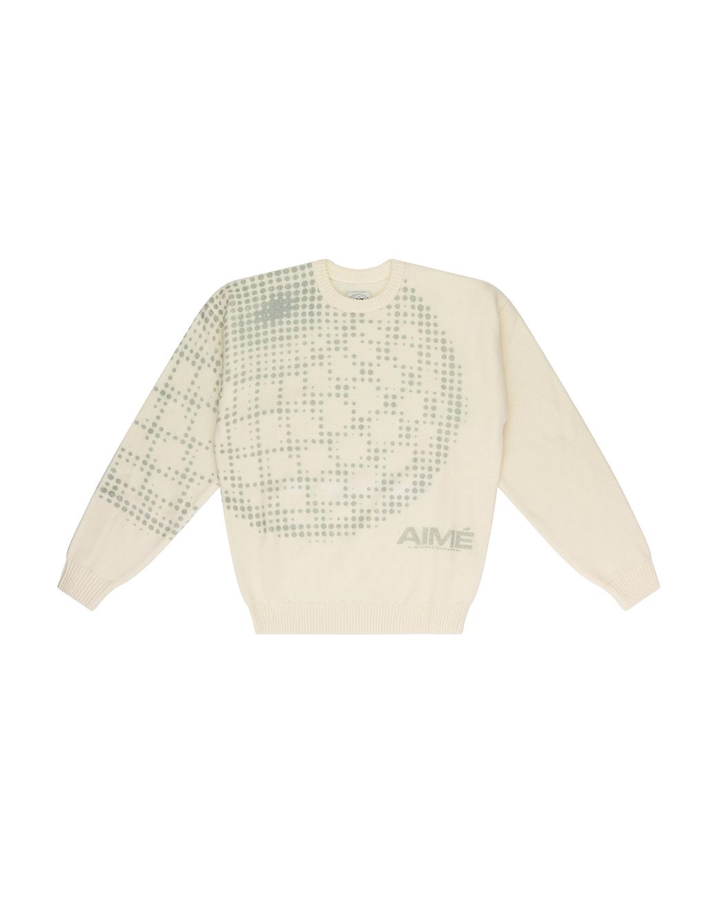 Aimé Leon Dore Black Geo Print Crewneck "New Balance for men